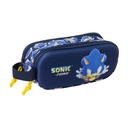 Portatodo Doble Sonic City Azul 21 x 8 x 6 cm 3D