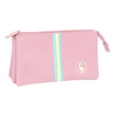 Triple Carry-all El Ganso Pink Pink 22 x 12 x 3 cm