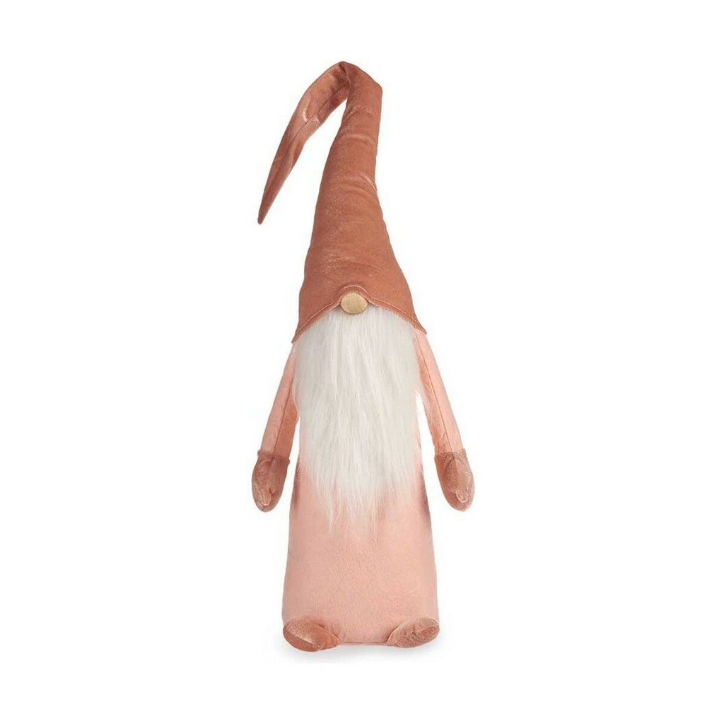 Decorative Figure Krist+ D120-038F/3 White Pink Gnome 20 x 100 x 25 cm