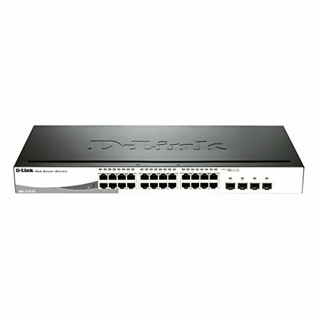 Switch D-Link DGS-1210-24/E 20 p 10 / 100 / 1000 Mbps 4 x SFP Negro