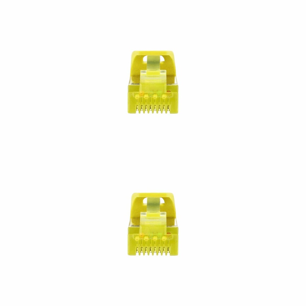 Latiguillo Categoría 6a SFTP NANOCABLE 10.20.1900-Y Amarillo Gris 10 m