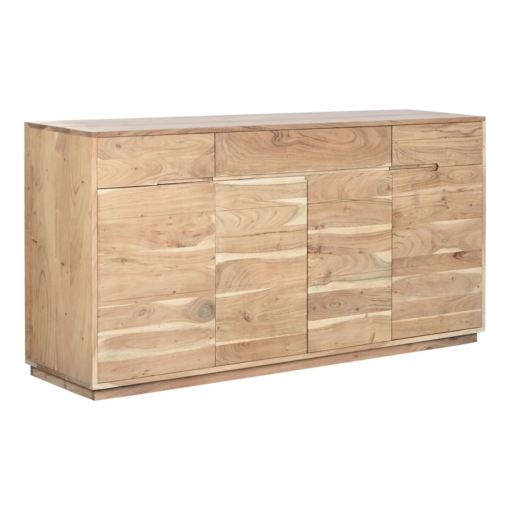 Aparador Home ESPRIT Natural Acacia Madera Reciclada 160 x 40 x 81 cm