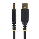 Cable USB Startech 1P3FFCB-USB-SERIAL Negro 1 m