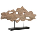 Decorative Figure Home ESPRIT Black Light brown Modern 74 X 9 X 42 CM