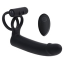 Funda para pene Evolved Gender X black Ø 3,8 cm