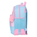 Mochila Escolar BlackFit8 Smile Azul Rosa 32 x 42 x 15 cm
