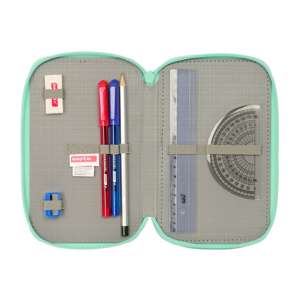 Holdall Safta Cuore Mint 12,5 x 19,5 x 5,5 cm 37 Pieces