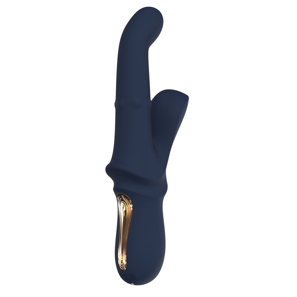 Vibrador Doble Estimulación Dream Toys Goddess Collection Azul