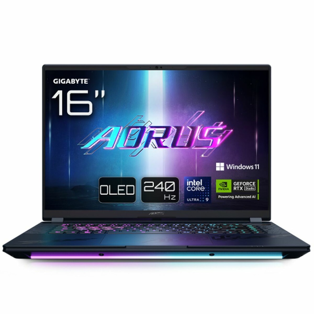 Laptop Gigabyte 9RAM6I98YHAIJH7ES000 16" 32 GB RAM 1 TB 1 TB SSD Spanish Qwerty RTX 5080