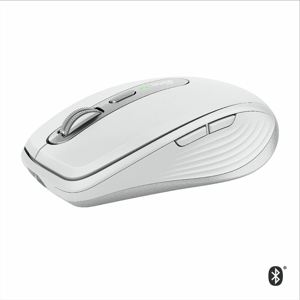 Ratón Logitech 910-005991 Blanco Negro Gris Plateado 4000 dpi