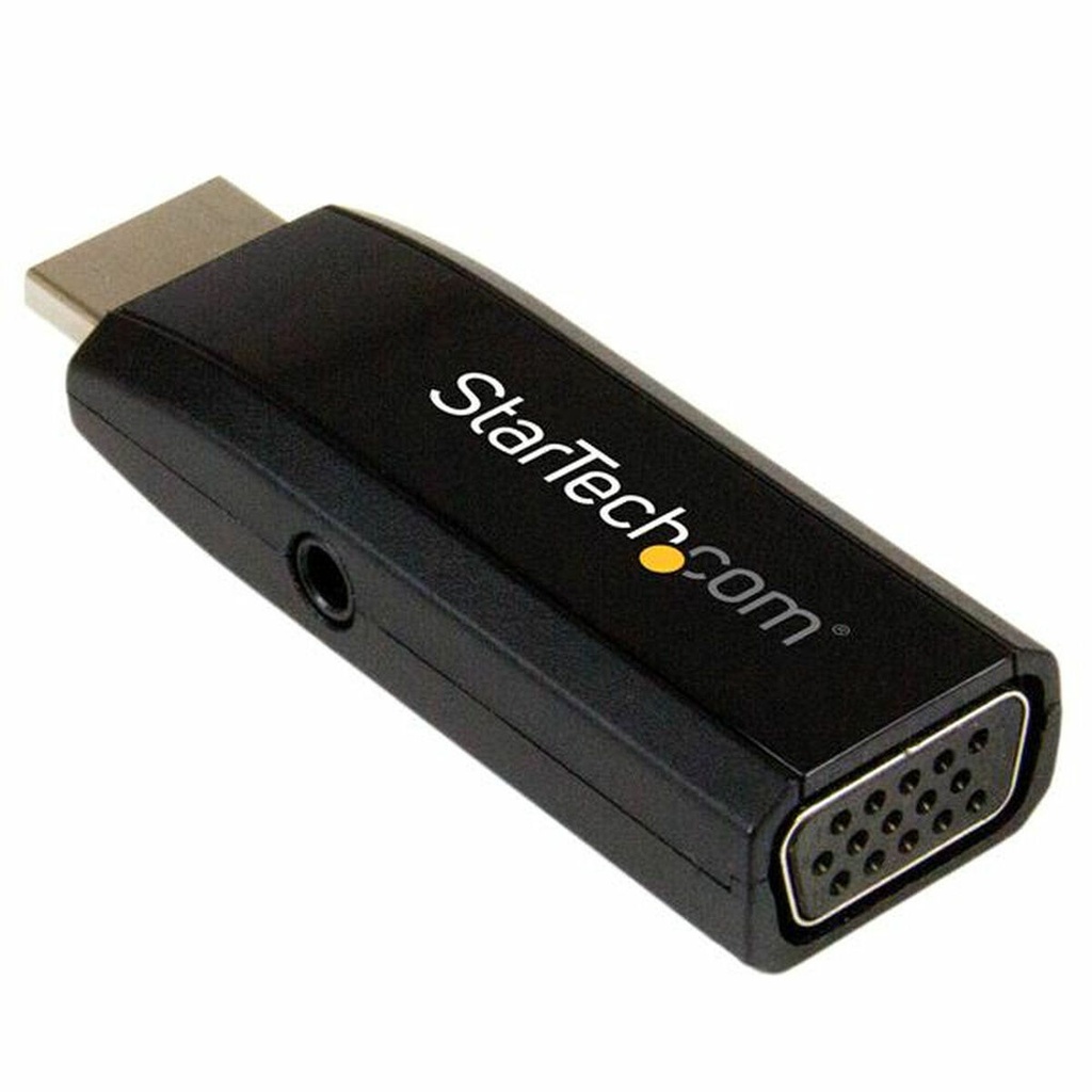 Adaptador DisplayPort a HDMI Startech HD2VGAMICRA Negro
