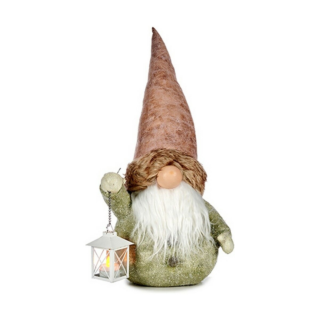 Decorative Figure Light Lantern Goblin 21,5 x 53 x 27 cm Grey Pink Resin