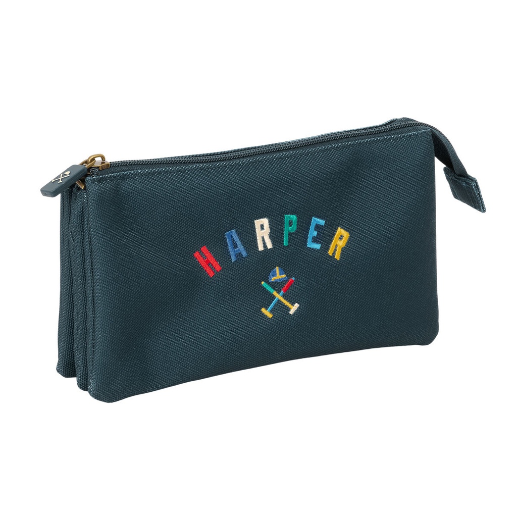 Holdall Harper & Neyer Navy Blue 22 x 12 x 3 cm