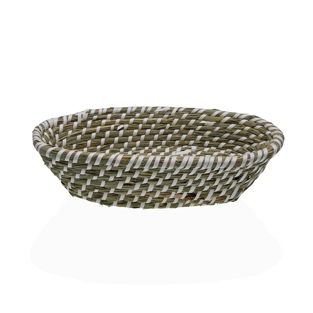 Cesta Multiusos Versa Textil Jacinto de agua 35 X 9 X 19 CM