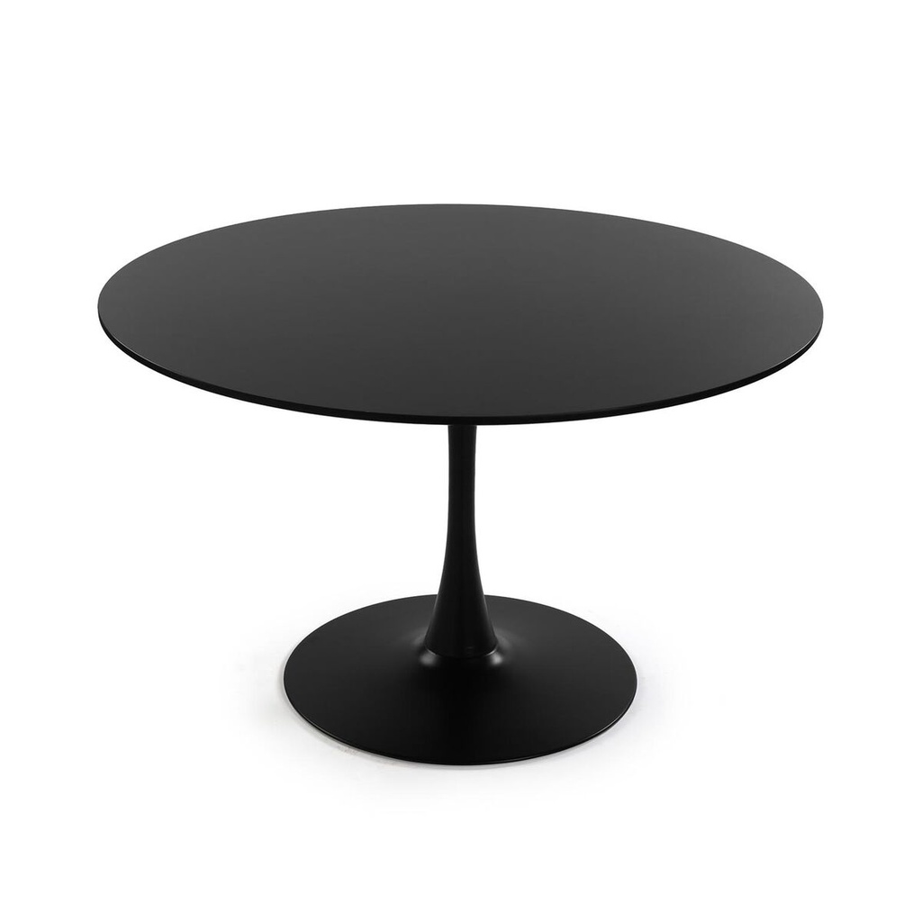 Side table Versa Black 120 x 73 x 120 cm