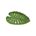 Centerpiece Versa Green Resin 2,3 X 19 X 23,5 CM