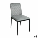 Silla Versa ZEGERS  Gris 58 x 83 x 44 cm (4 Unidades)