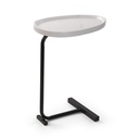 Mesa auxiliar Versa Nela Blanco 30 x 60 x 45 cm