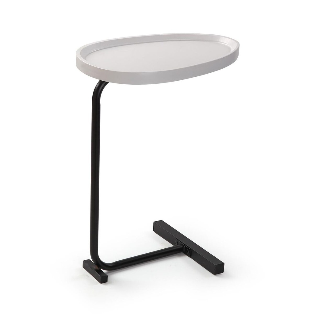 Side table Versa Nela White 30 x 60 x 45 cm