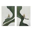 Lienzo Home ESPRIT Resina Lienzo 80 x 3,5 x 120 cm