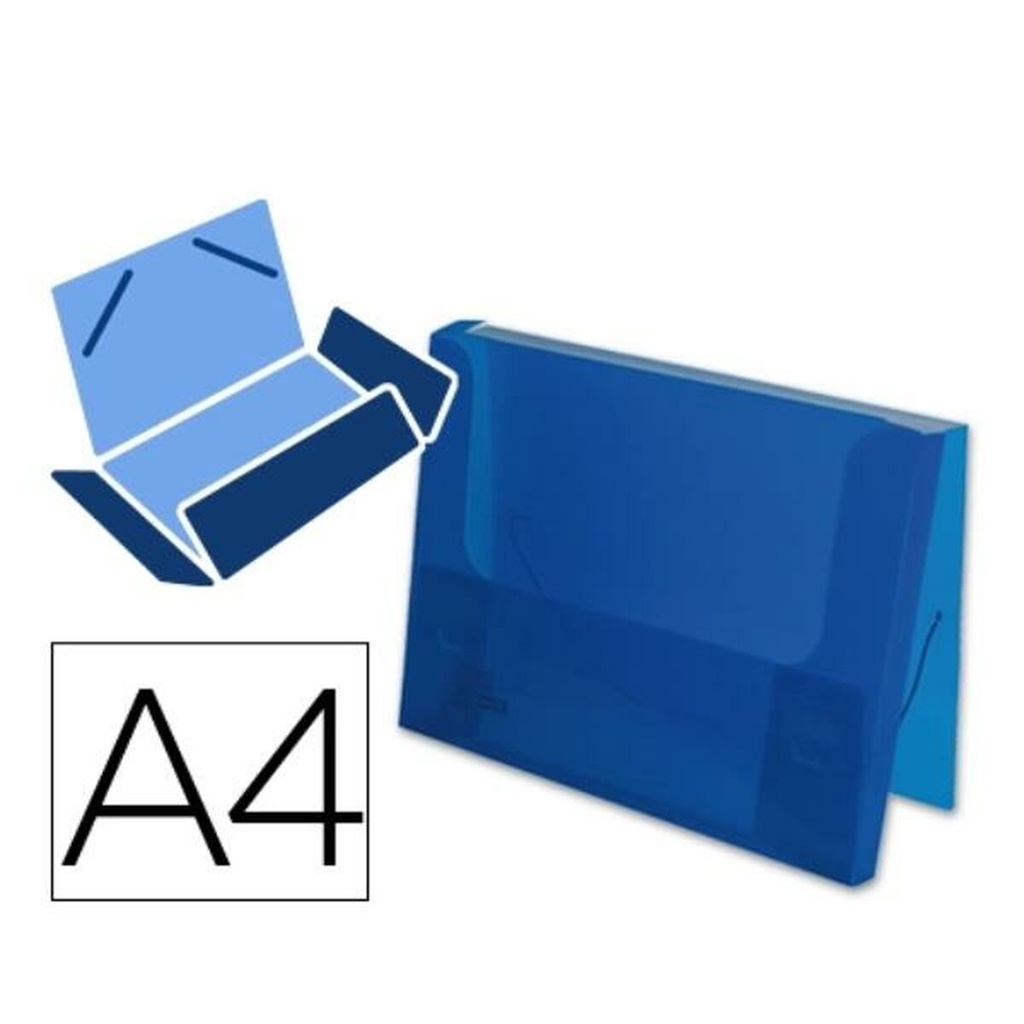 Carpeta Liderpapel SS22 A4 Azul