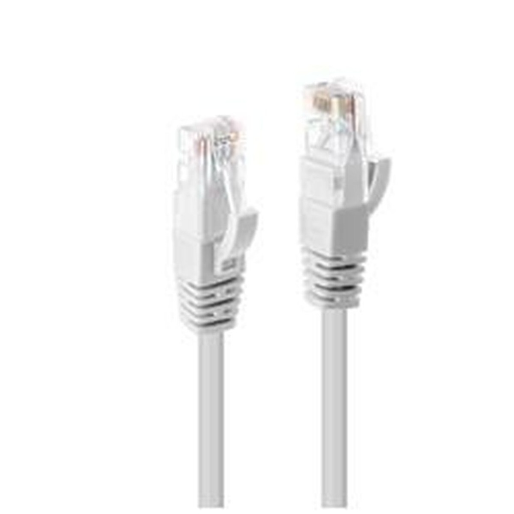 UTP Category 6 Rigid Network Cable LINDY 48097 White 10 m 1 Unit