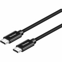 Cable USB-C Yenkee YCU C102 BK Negro 2 m