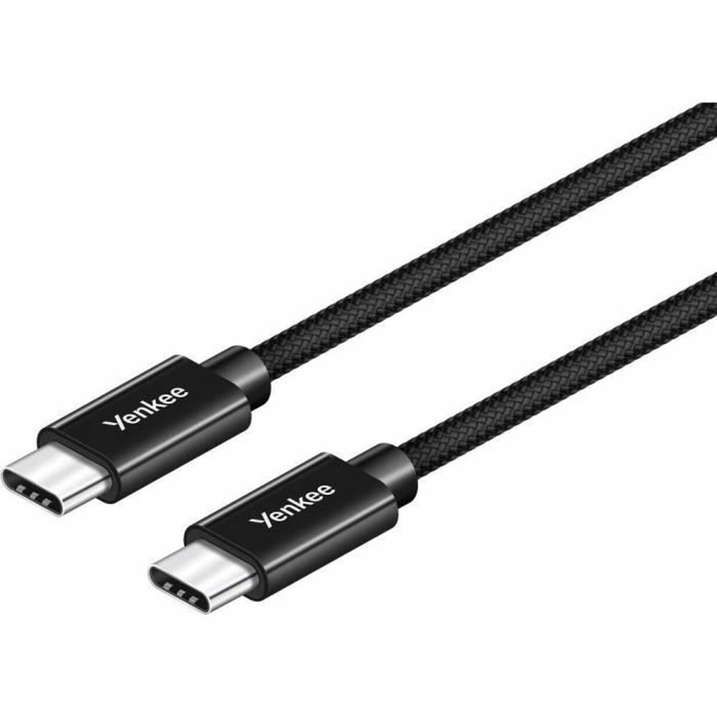 USB-C Cable Yenkee YCU C02 BK Black 0,2 m