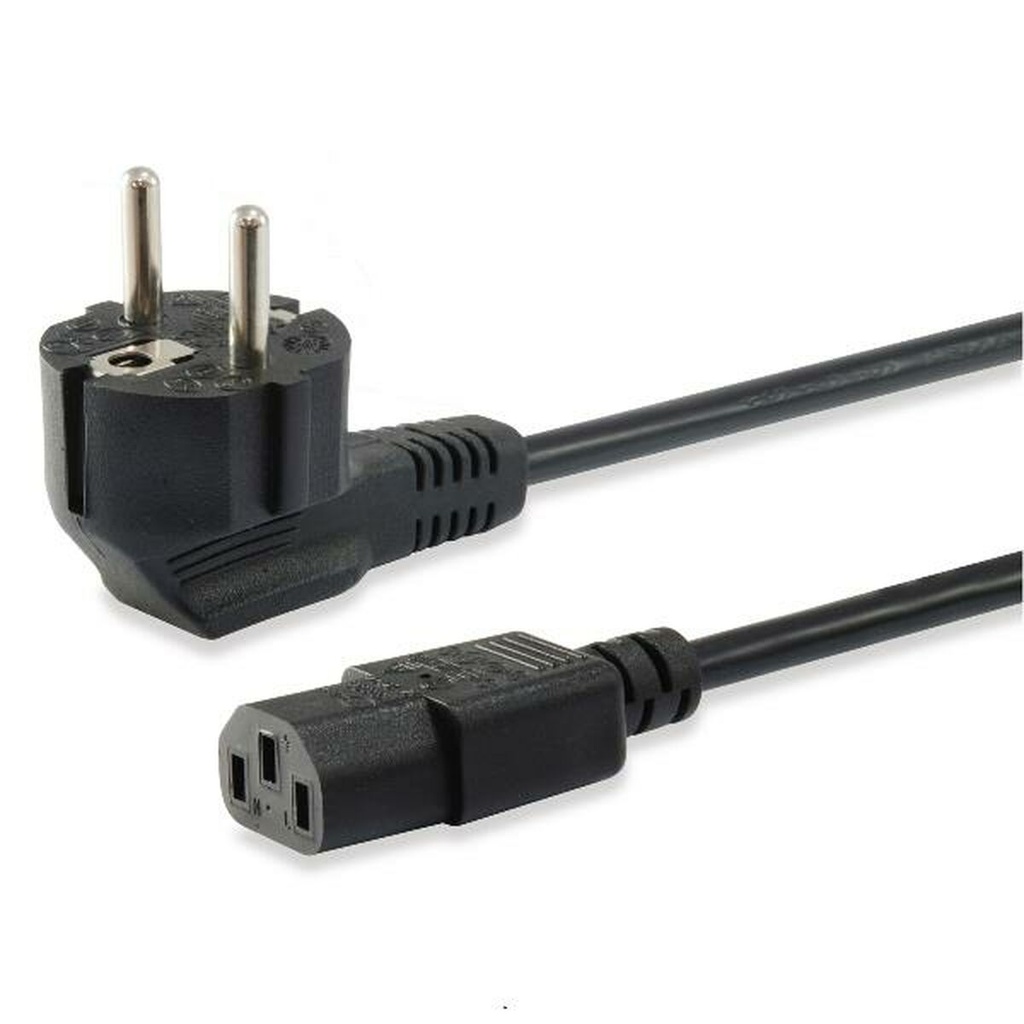C13 Power Cord Equip 112121 Black 3 m