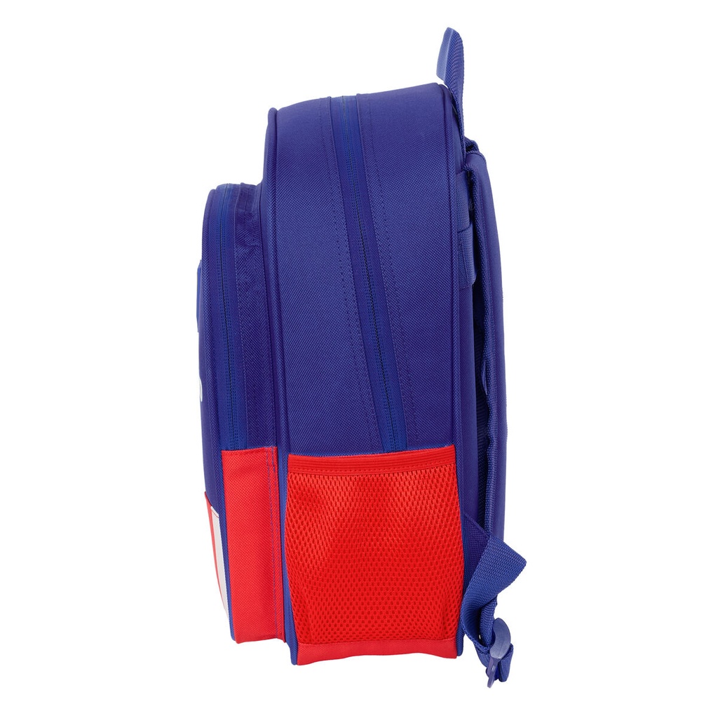 School Bag Atlético Madrid Blue White Red 27 x 33 x 10 cm
