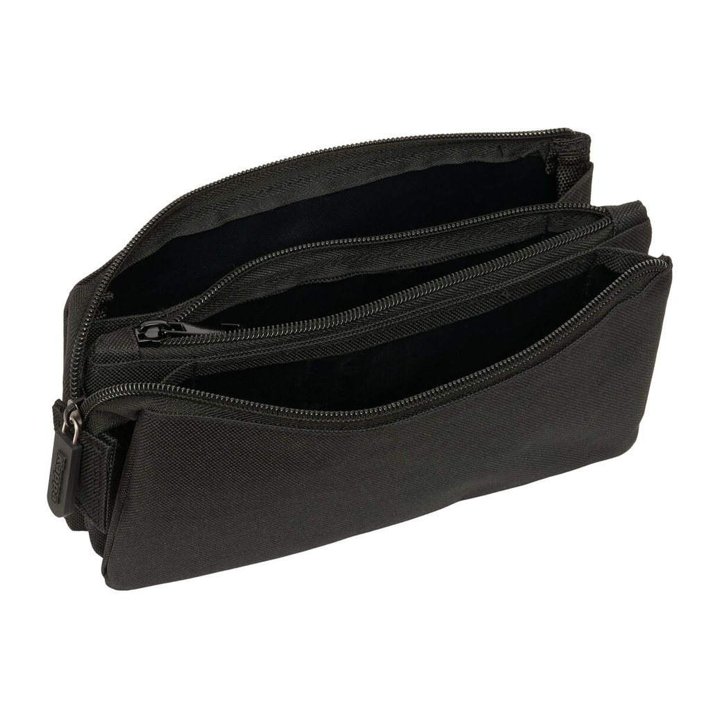 Holdall Kappa Negro Black 22 x 12 x 3 cm