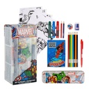 School Set Marvel 16 Pieces Red