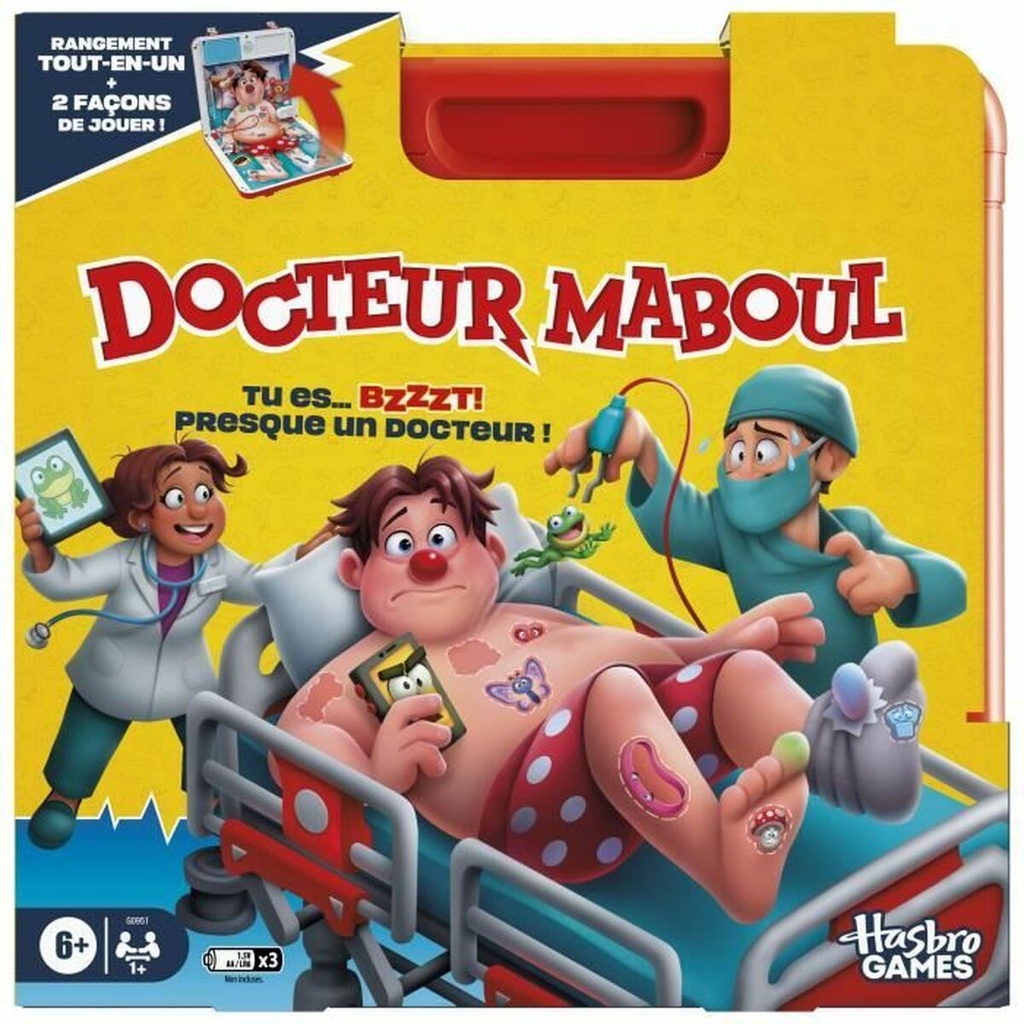 Juego de Mesa Hasbro Docteur Maboul