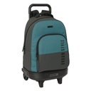 Mochila Escolar con Ruedas Safta Urban style Azul Gris 33 x 45 x 22 cm