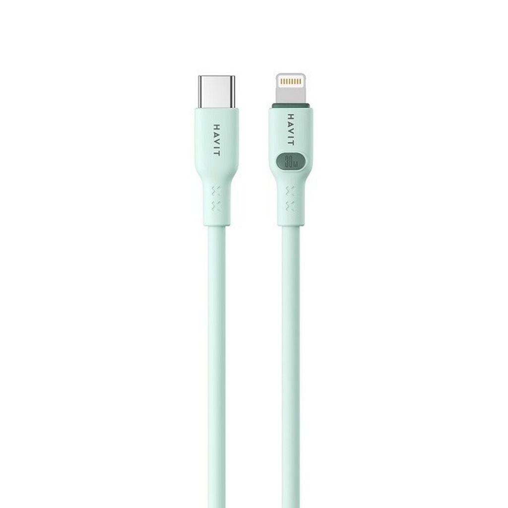 USB-C to Lightning Cable Havit CB6281 1.0m Green 1 m