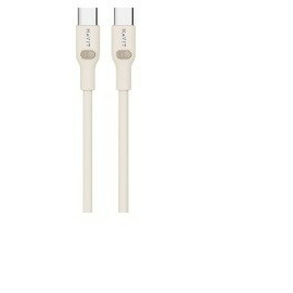 USB-C to USB-C Cable Havit CB6284 2.0m Beige 2 m