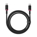 USB-C to USB-C Cable Baseus P10377803U01-01 Black Red 1 m