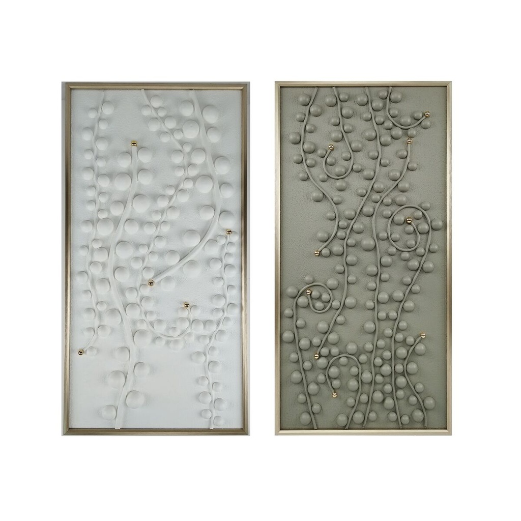 Lienzo Home ESPRIT Poliestireno Lienzo 70 x 3,5 x 140 cm