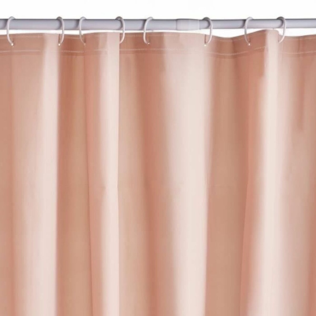 Shower Curtain TODAY Pink Rose PEVA 180 x 200 cm (12 Units)