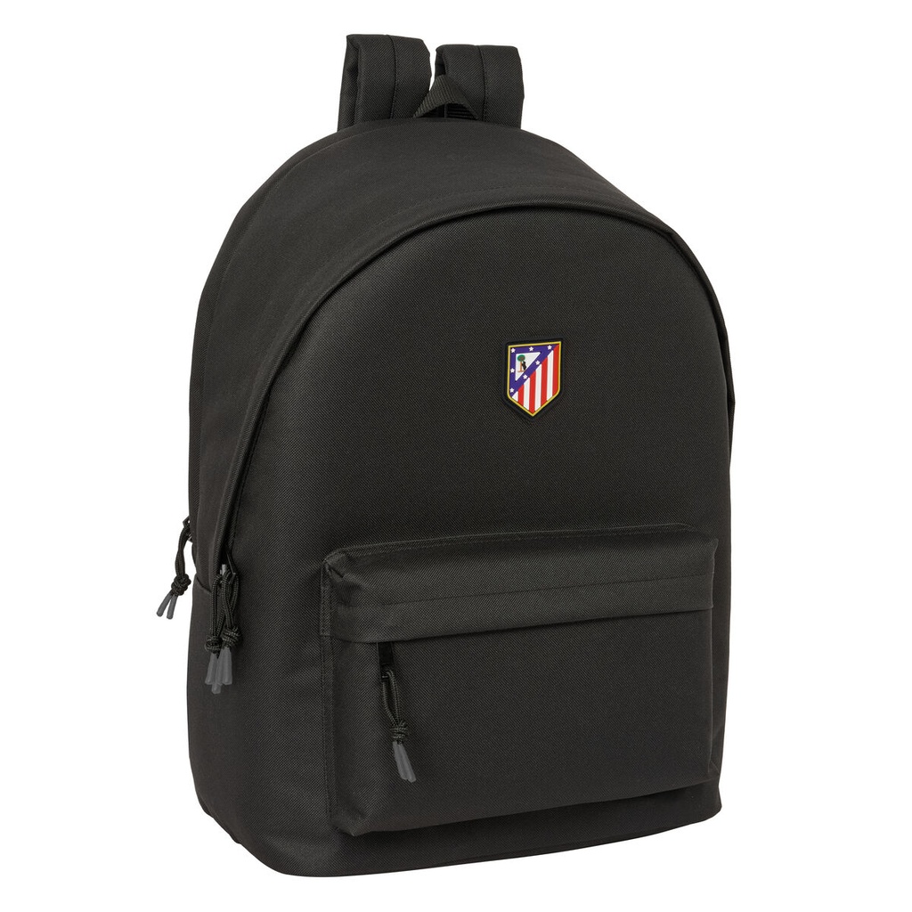 School Bag Atlético Madrid Black 31 x 44 x 18 cm