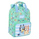 Mochila Escolar Bluey Sisters Verde 20 x 28 x 8 cm