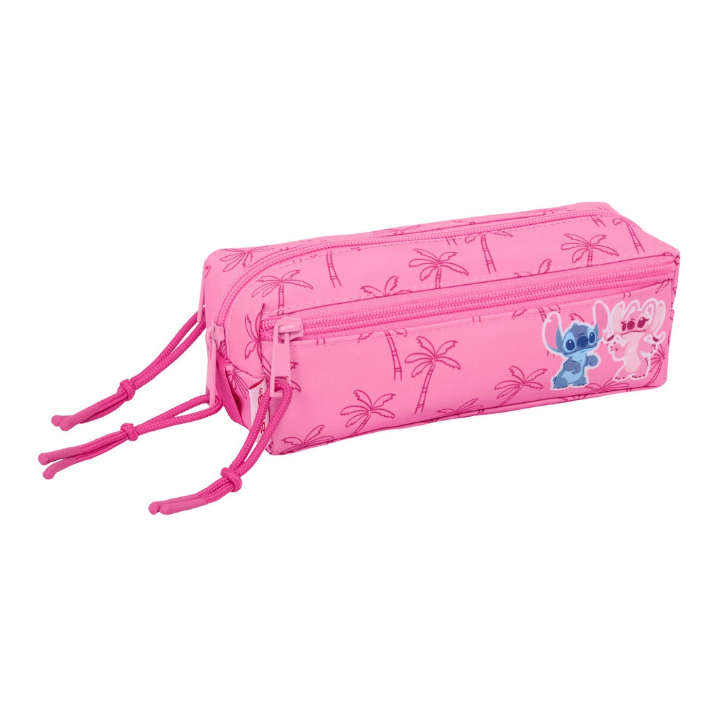 Triple Carry-all Lilo & Stitch Chill Pink Mint 22 x 8,5 x 6 cm