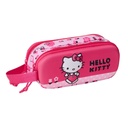 Portatodo Doble Hello Kitty Rosa 21 x 8 x 6 cm