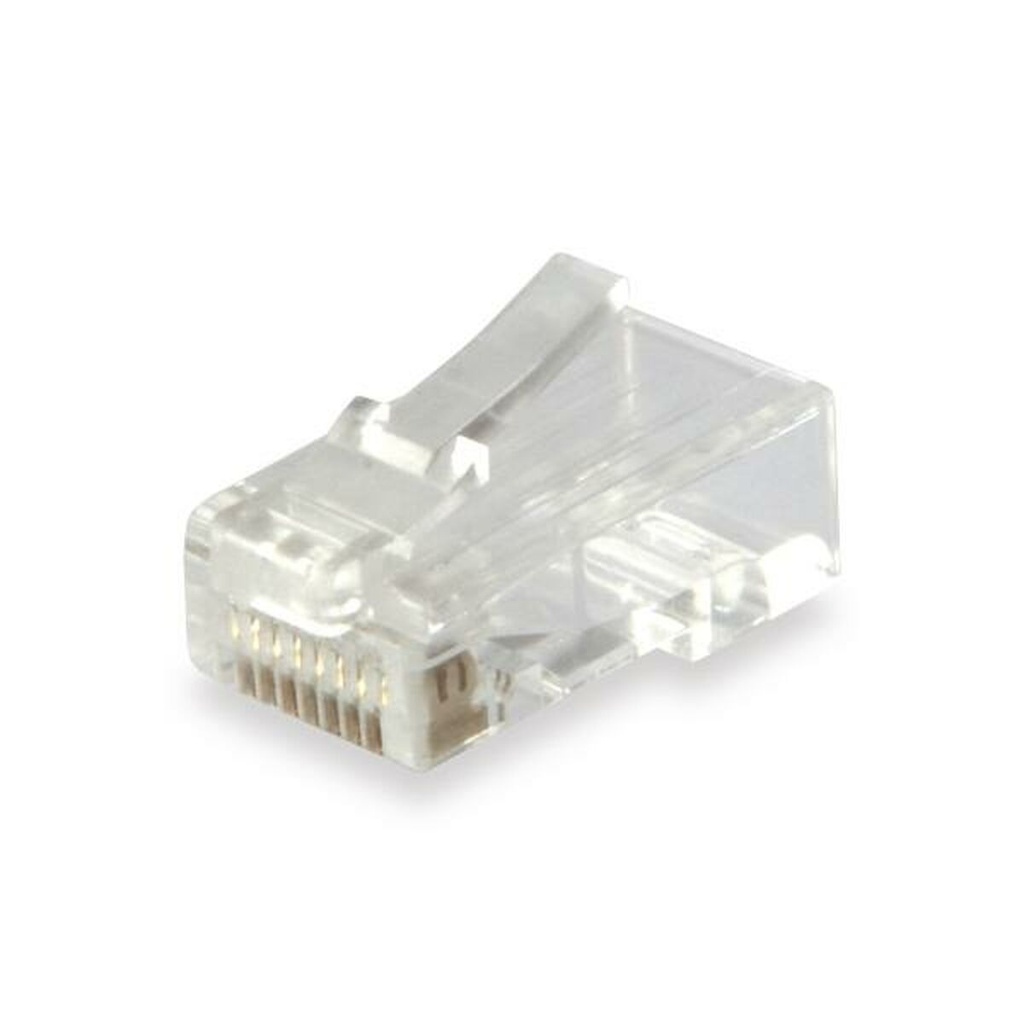 Category 6 UTP RJ45 Connector Equip 121144 Transparent 100 Units
