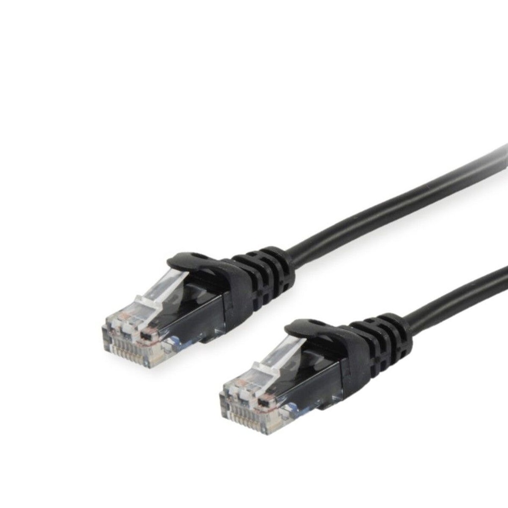 Cable RJ45 Categoría 6 UTP Rígido Equip 625455 Negro 7,5 m