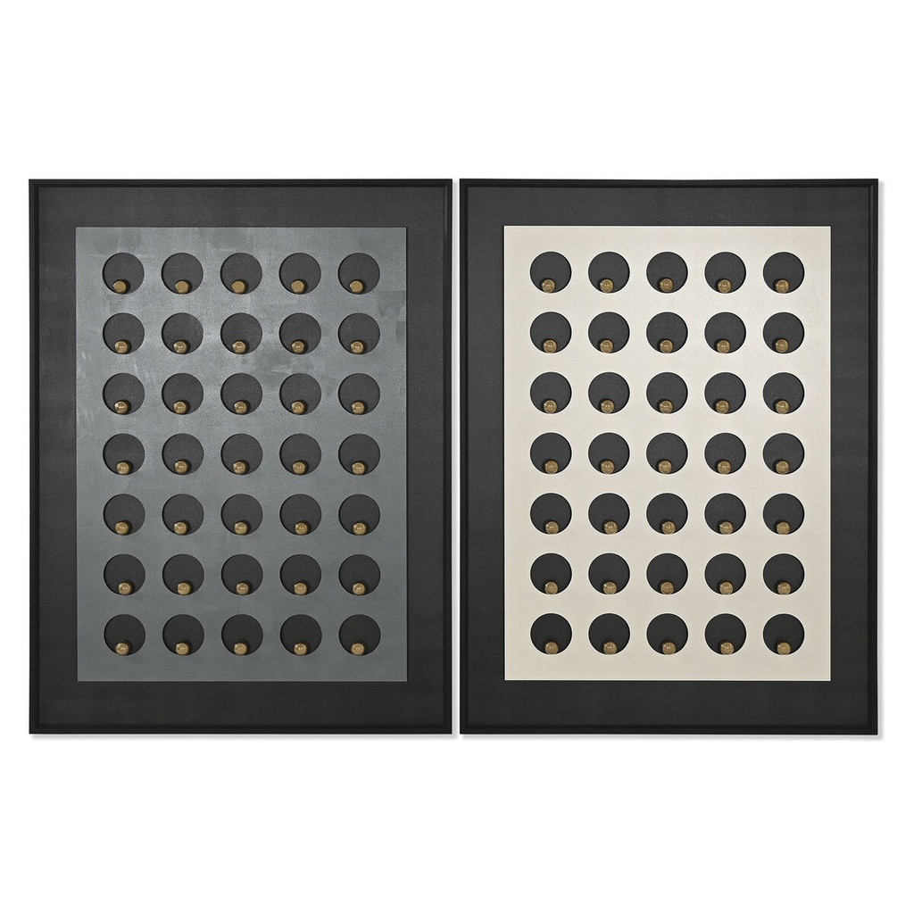 Canvas Home ESPRIT polystyrene Canvas 90 x 3,5 x 120 cm