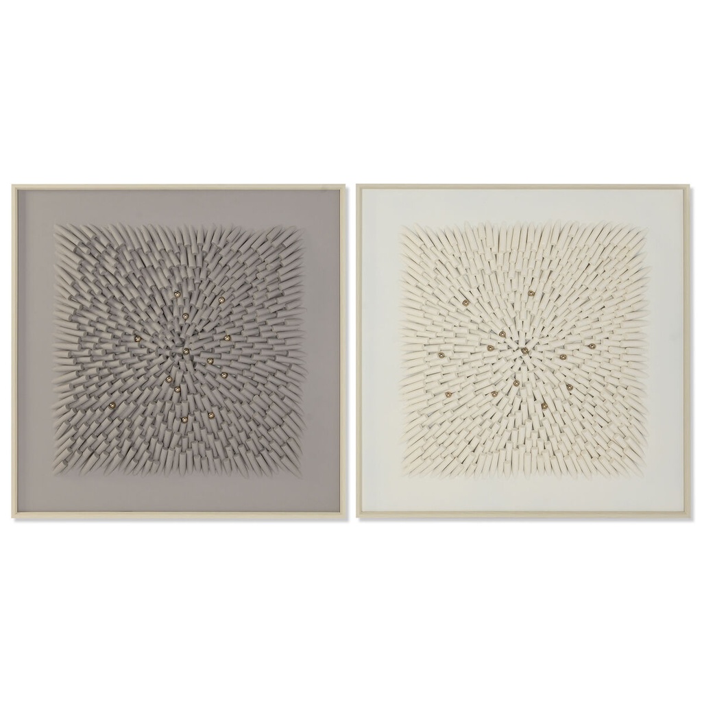 Canvas Home ESPRIT polystyrene Canvas 100 x 3,5 x 100 cm