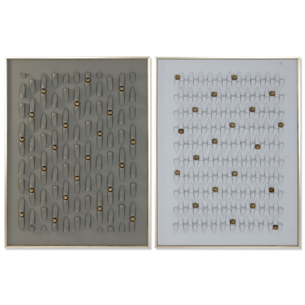 Lienzo Home ESPRIT Poliestireno Lienzo 90 x 3,5 x 120 cm