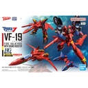 Collectable Figures Bandai VF-19 CUSTOM FIRE VALKYRIE Plastic Animation and anime (Japanese animation)