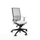 Silla de Oficina Piqueras y Crespo 4B066G0 Blanco